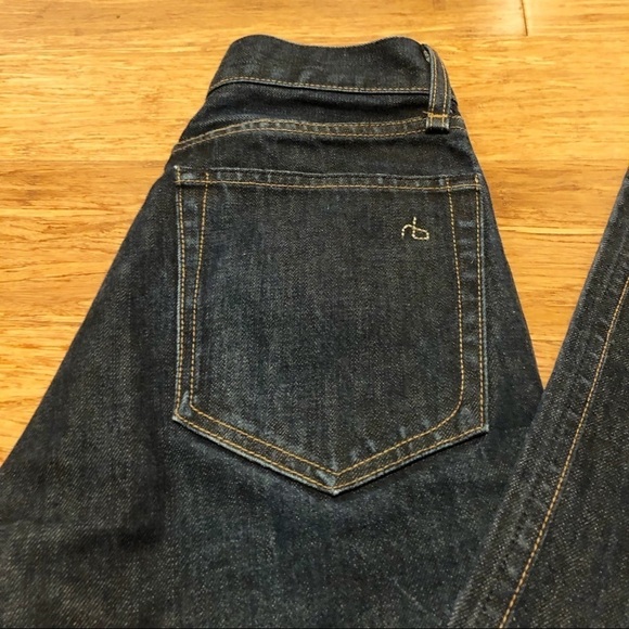Rag & Bone tailored workwear slim straight jeans - Picture 9 of 11